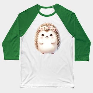 Cute Baby Porcupine Boho Babies A Watercolor Celebration Baseball T-Shirt